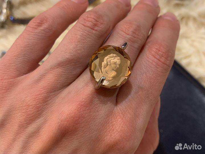 Бижутерия кольцо и серьги