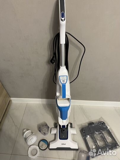 Вертикальный паровой пылесос