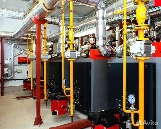 Котельная для отопления помещений от 1000м2