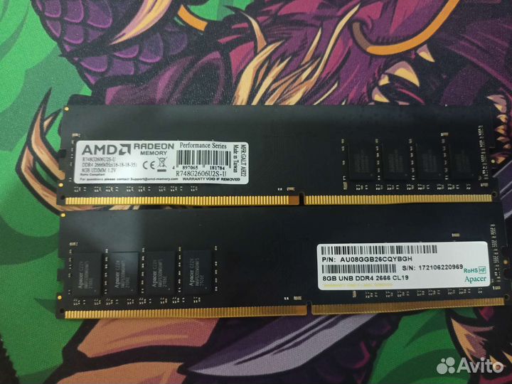 Оперативная память ddr4 16gb 2666mhz