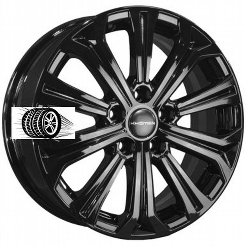Литые диски Khomen Wheels 6.5×R16 5×114.3