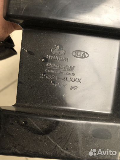 Защита (кожух) радиатора Хендей Солярис 2011-2015г