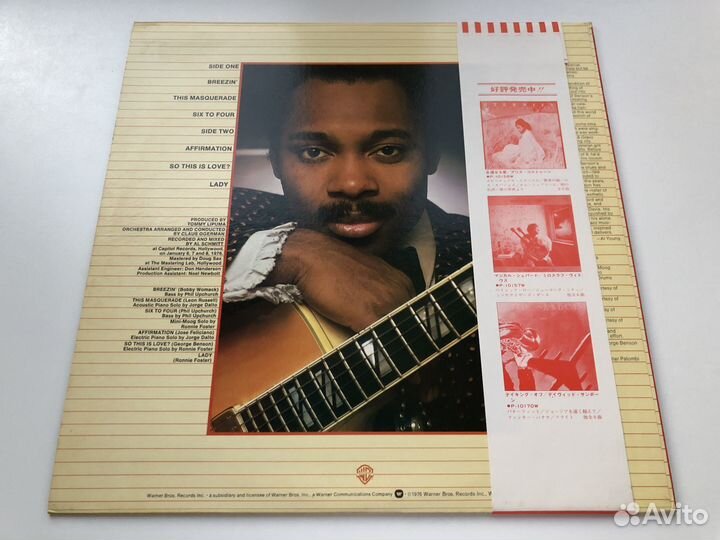 LP George Benson Breezin' Japan винил первопресс