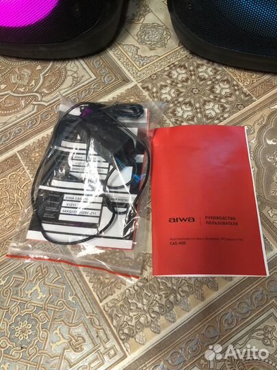 Акустические колонки aiwa-cas400