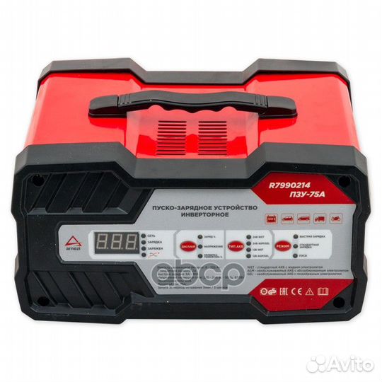 Зарядно-пусковое устройство пзу-75А (12В/24В 2-16А
