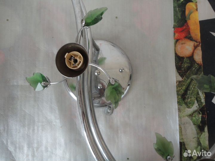 Люстра хромированная раздвижная