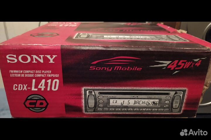 Автомагнитола Sony CDX-L410