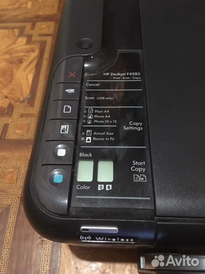 Мфу hp deskjet f4583 сканер hp scanjet g2710