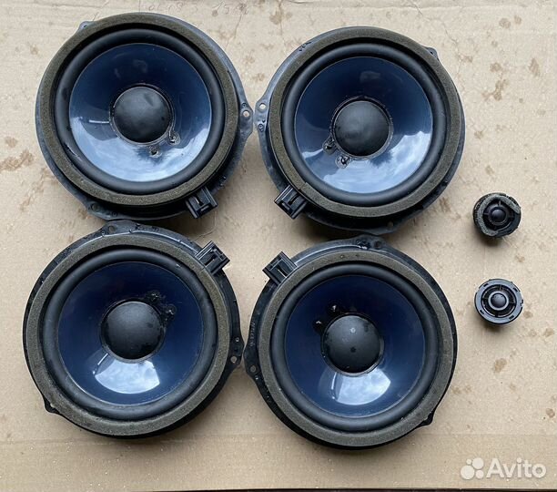 Синие динамики Sony ford focus 3