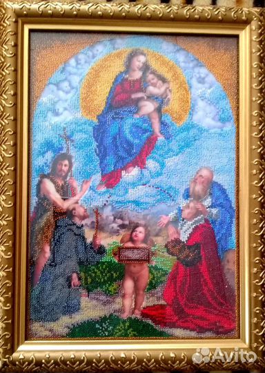 Картина вышивка бисером