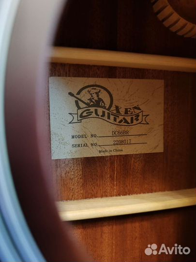 Акустическая гитара Aosen новая винтаж