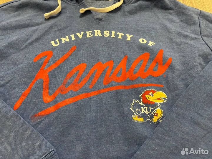 Женское худи 47 Brand Kansas Jayhawks S