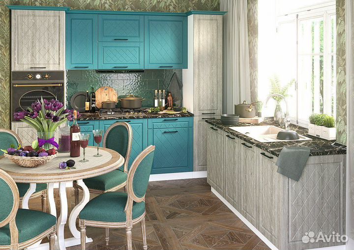 Кухонный гарнитур Барселона модульный новый