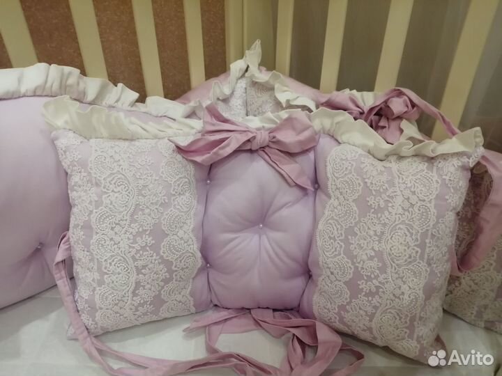 Бортики в кроватку