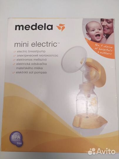 Молокоотсос medela mini электрический