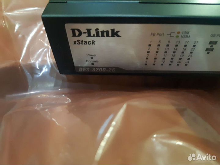 Сетевой коммутатор D-link xStak DES-3200-26