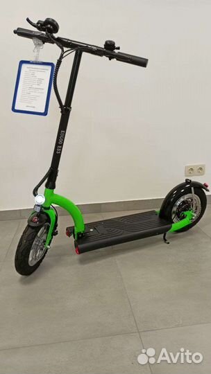 Электросамокат Kugoo ES3 зелёный