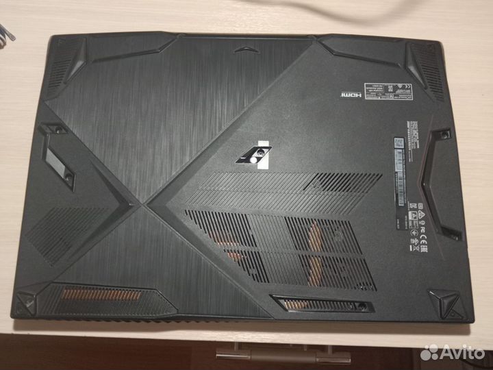 Игровой ноутбук msi