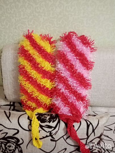 Мочалка ручной работы