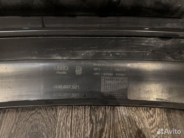 Юбка заднего бампера Audi q3