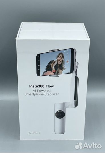 Insta 360 Flow Умный стабилизатор белый