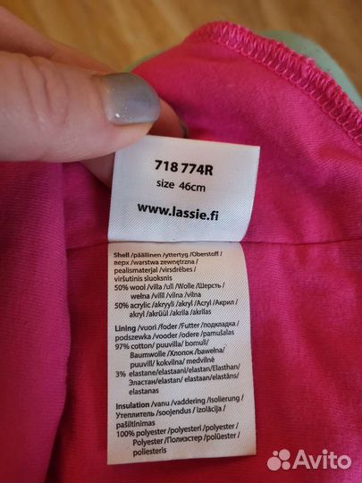 Шапка шлем lassie