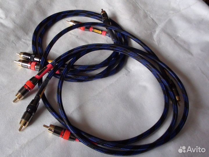 Межблочный кабель 2 rca 2rca - 0,75м, 1,0м, 1,5м