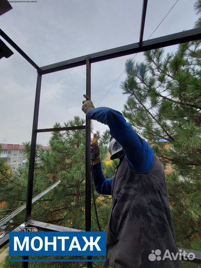 Остекление балкона с гарантией 5 лет