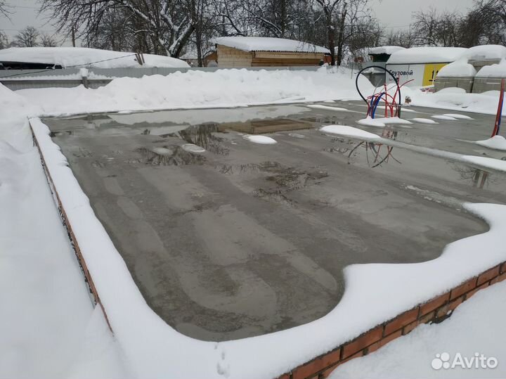 Греющий кабель для бетона