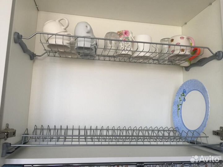 Сушилка для посуды двухуровневая 26 см