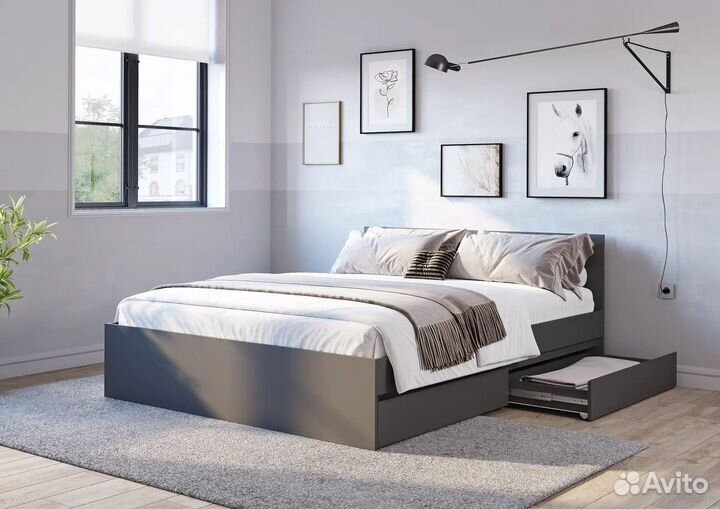 Кровать двухспальная новая