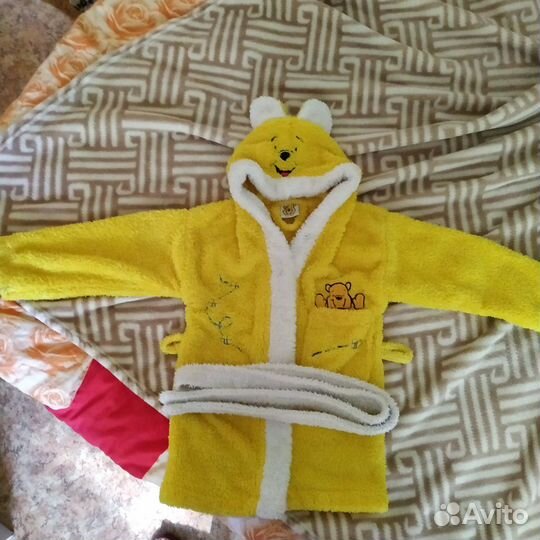 Детский махровый халат