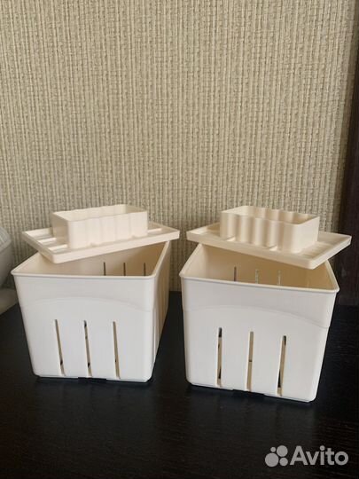 Форма для сыра и творога с поршнем