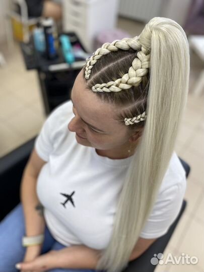 Плетение кос с канекалоном, боксёрские косы