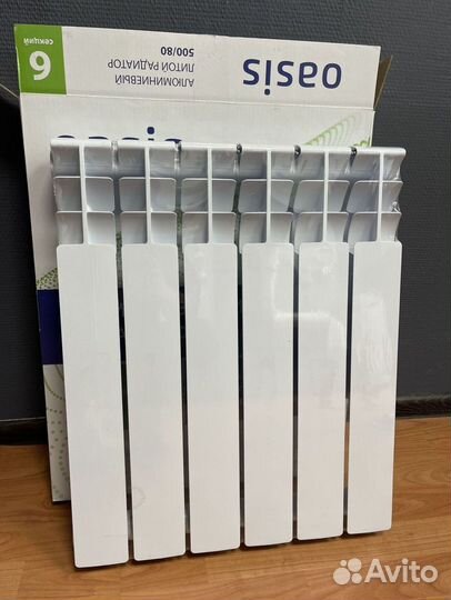 Радиатор секционный алюминиевый