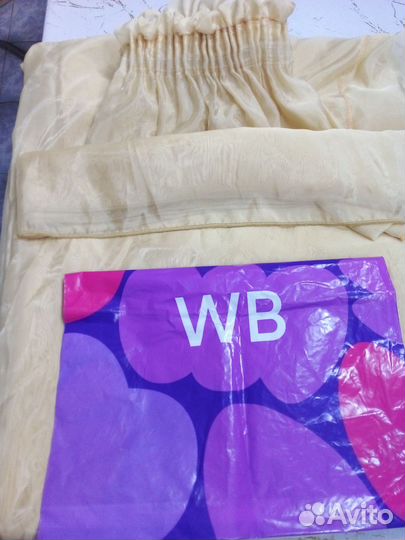 Гардина -арганза,выс 280см шир 200см турция новая