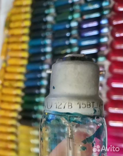 Лампа накаливания СССР 127В 25Вт и 15Вт и лбу-30