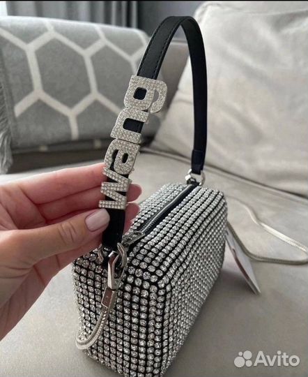Сумка со стразами