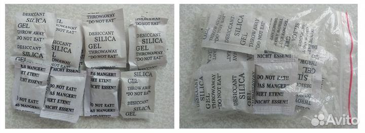 Силикагель в пакетиках