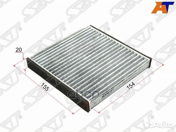 Фильтр салона toyota passo KGC1#/QNC10 04-10/DA