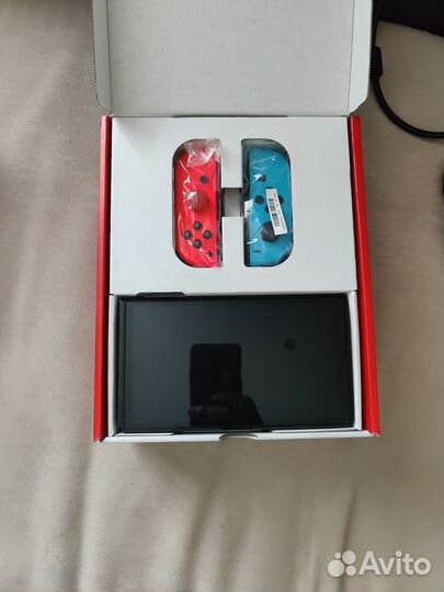 Nintendo switch oled прошитая с чипом + ring fit