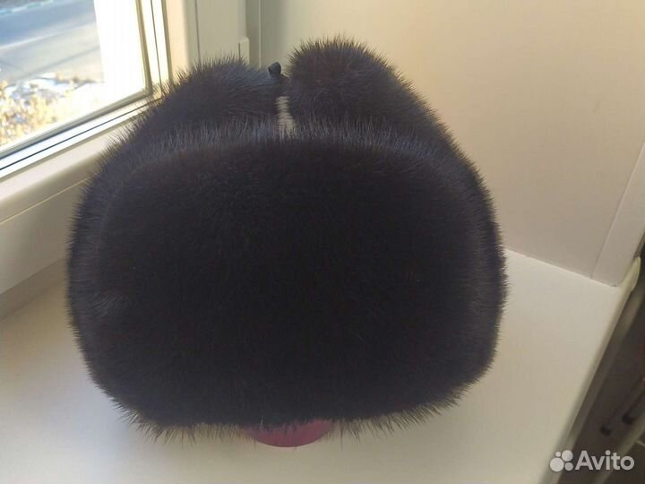 Норковая шапка мужская