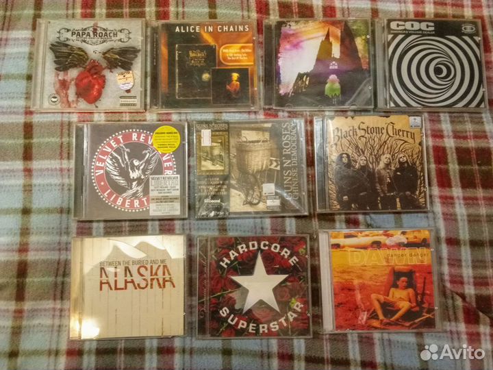 Megadeth,Korn, Slayer, Dream Theatre и другие CD