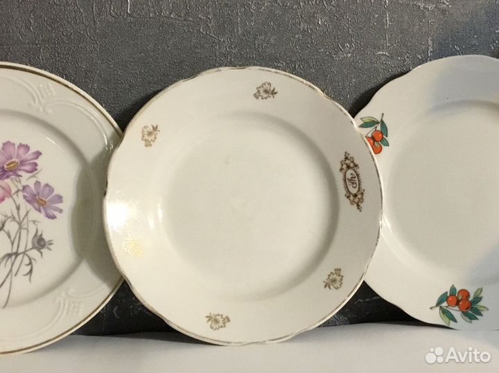 Тарелки столовые СССР