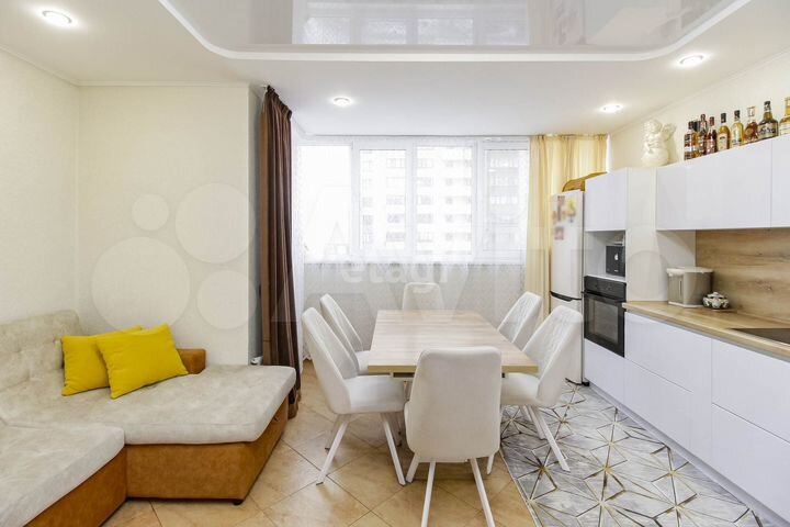 3-к. квартира, 86,9 м², 8/12 эт.