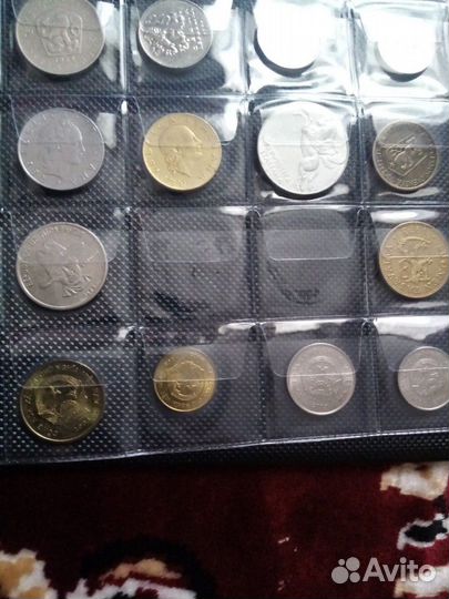 Монеты Германии, Швеции, Норвегии, оаэ, Чехословак