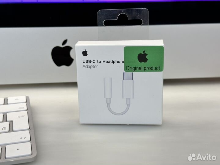 Переходник для наушников iPhone оригинал Type-C