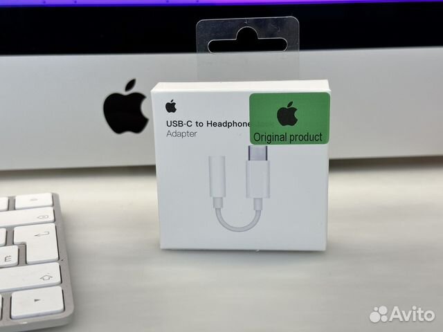 Переходник для наушников iPhone оригинал Type-C