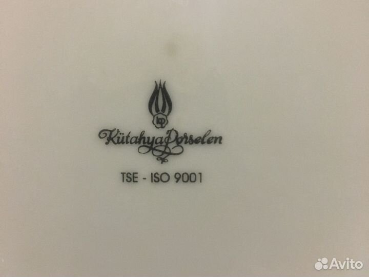 Тарелки kutahya porselen