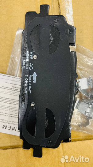 Тормозные колодки audi q7 4m 4m0698151bh